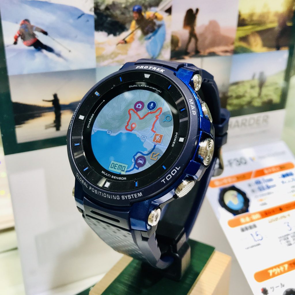 スマートウォッチ PRO TREK Smart WSD-F30 登場！ – 時計・宝石おくやま